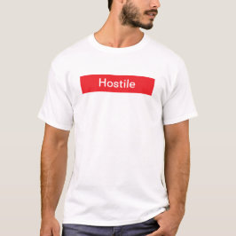 Funny HOSTILE Law Enforcement Spaß Tshirt
