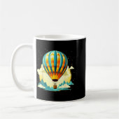 Funny Hot Air Balloon For New Adventures Lovers  Kaffeetasse (Links)