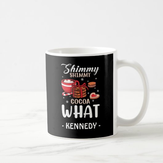 Funny Hot Chocolate & Cookie Winter Kaffeetasse (Rechts)