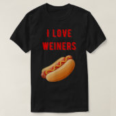 Funny Hot Dog Day Weiner Lover Ketchup Geschenk T-Shirt (Design vorne)