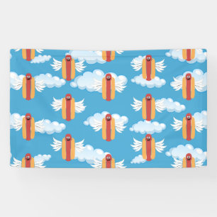 Funny Hot Dog Emoji bedeutet Food Spaß Emojis Joke Banner