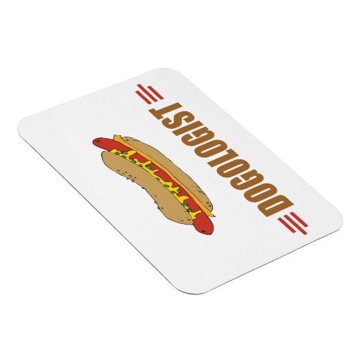 Funny Hot Dog Magnet (Rechte Seite)