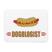 Funny Hot Dog Magnet (Horizontal)