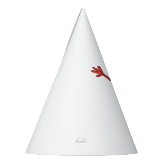 Funny Hot Dog mit Senf Wave Paper Partyhütchen (Links)