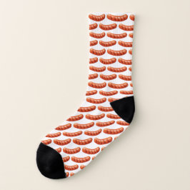 Funny Hot Dog Schwein Neuheit Socken für Männer Fr