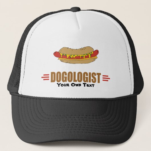 Funny Hot Dog Truckerkappe (Vorderseite)