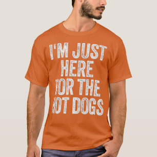 Funny Hot Dogs Camping Camp Feuer Feuer Feuer Feue T-Shirt