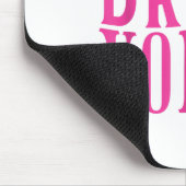 Funny Hot Girls Drink Vodka Betrunken Drink Wein B Mousepad (Ecke)