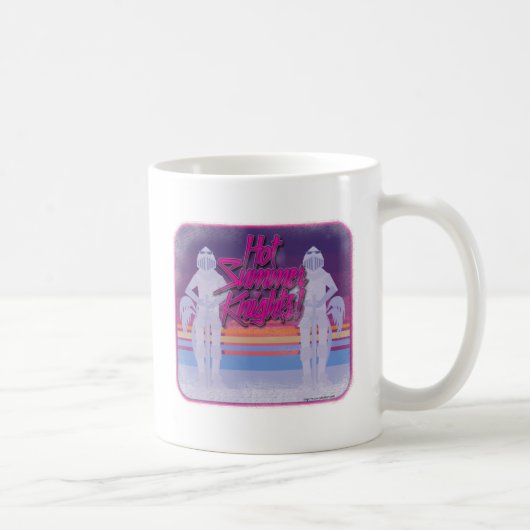 Funny Hot Summer Knights Saison Art Collection Kaffeetasse (Rechts)