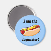 Funny Hotdog Magnet (Vorderseite/Rückseite)