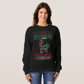 Funny Hound Hund Ugly Sweater Sweatshirt (Vorne ganz)