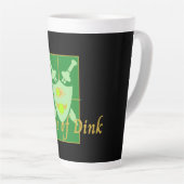 Funny House of Dink Pickleball Wappen Milchtasse (Rechte Ecke)