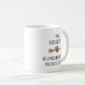 Funny Housekeeper House Cleaner Geschenk Idee Kaffeetasse (VorderseiteRechts)