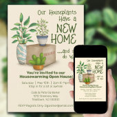 Funny Houseplants Einladung