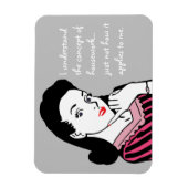 Funny Housework Concept Magnet (Vertikal)