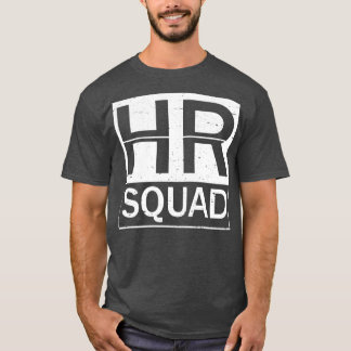 Funny HR Squad Human Resources Team Coworker Apple T-Shirt