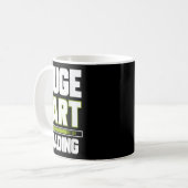 Funny Huge Furz Loading Zitat Farke Witze Farce Fa Kaffeetasse (Vorderseite Links)