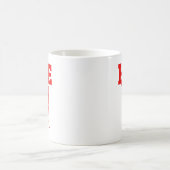 Funny Huge Mens Rooster Graphic Kaffeetasse (Mittel)