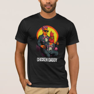 Funny Hühnerpapa T - Shirt