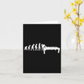 Funny Human Billiards Evolution 8 Ll Pool Cue Stic Karte (Gelbe Blume)