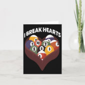 Funny Human Billiards Evolution 8 Ll Pool Cue Stic Karte (Vorderseite)