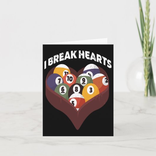 Funny Human Billiards Evolution 8 Ll Pool Cue Stic Karte (Vorderseite)