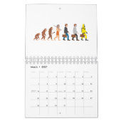 Funny Human Evolution Kalender (Mär 2027)