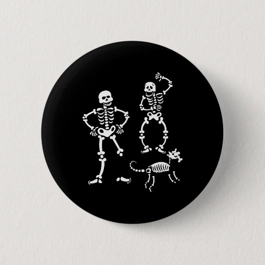 Funny Human Evolution Martial Arts Karate Taekwond Button (Vorderseite)