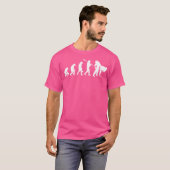Funny Human Judo Evolution Funny Judo T-Shirt (Vorne ganz)