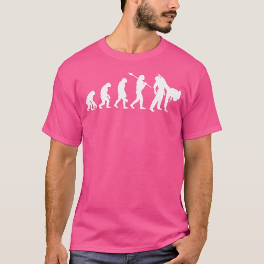 Funny Human Judo Evolution Funny Judo T-Shirt (Vorderseite)