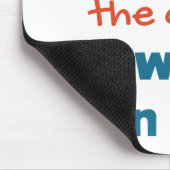 Funny Human Resources HR I Know all the Gossip Mousepad (Ecke)