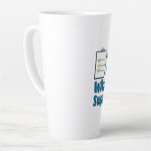 Funny Human Resources Superhero Milchtasse (Linke Ecke)