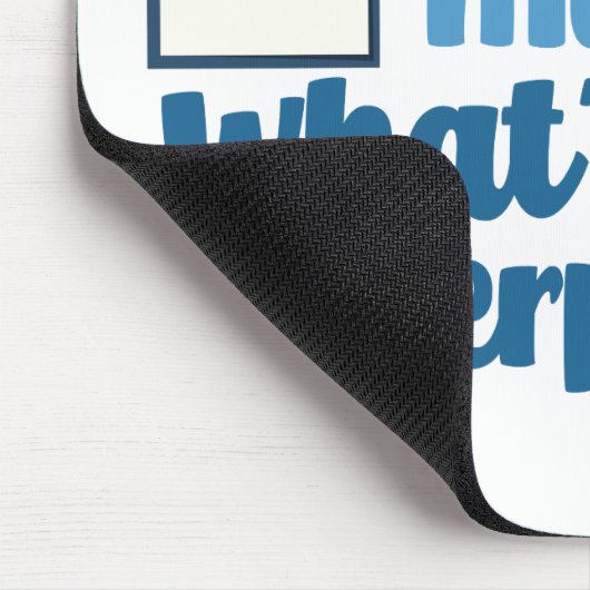 Funny Human Resources Superhero Mousepad (Ecke)