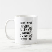Funny Human Resources Tasse (Links)
