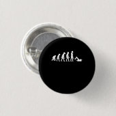 Funny Human Swimming Evolution Schwimmer Schwimmer Button (Vorne & Hinten)