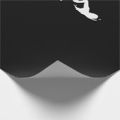 Funny Human Swimming Evolution Schwimmer Schwimmer Geschenkpapier (Ecke)