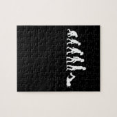 Funny Human Swimming Evolution Schwimmer Schwimmer Puzzle (Horizontal)