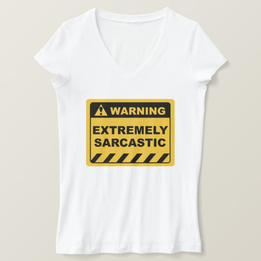 Funny Human Warning Labels sarkastisch T-Shirt (Design vorne)