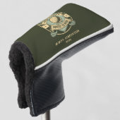 Funny Humor Golf Zitat Custom Vintag Headcover (3/4 Vorderseite)