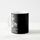 Funny Humor Grandpa Gift Father's Day Grandfather  Kaffeetasse (Vorderseite Links)