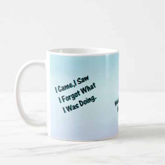 Funny Humor Kaffeetasse (Links)