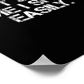 Funny Humor Sarcastic Quote _ Don't E Me I Easily Poster (Ecke)