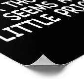 Funny Humor Saying, Penny For Your Thoughts Sarcas Poster (Ecke)