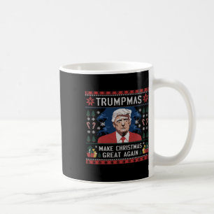 Funny Humorvolle Trumpmas machen Weihnachten wiede Kaffeetasse
