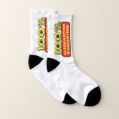 Funny humorvoller Slogan Socken (Paar)