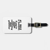 Funny Humour Grammar Zitat Englisch Lehrer Gepäckanhänger (Vorderseite horizontal)