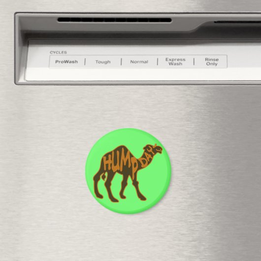 Funny Hump Day mit Camel Magnet (In Situ (Geschirrspüler))