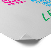 Funny Hump Day Poster (Ecke)