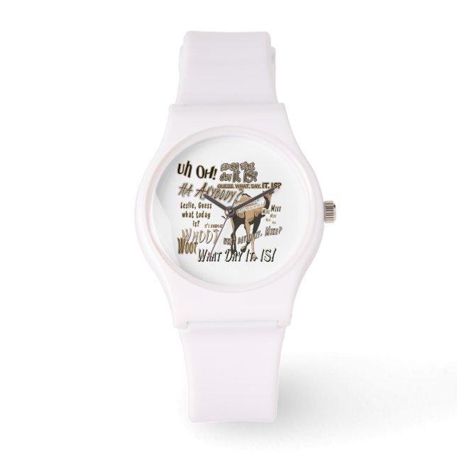 Funny HumpDay Camel Watch Armbanduhr (Vorderseite)
