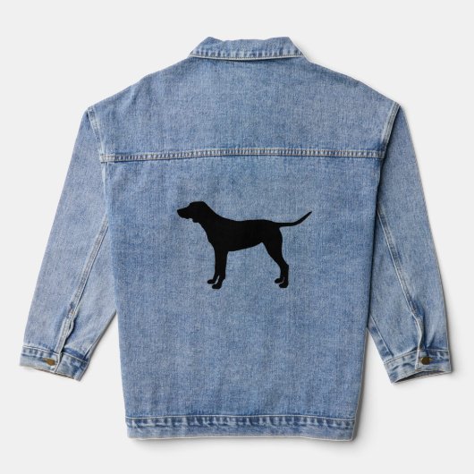 Funny Hund Jeansjacke (Rückseite)